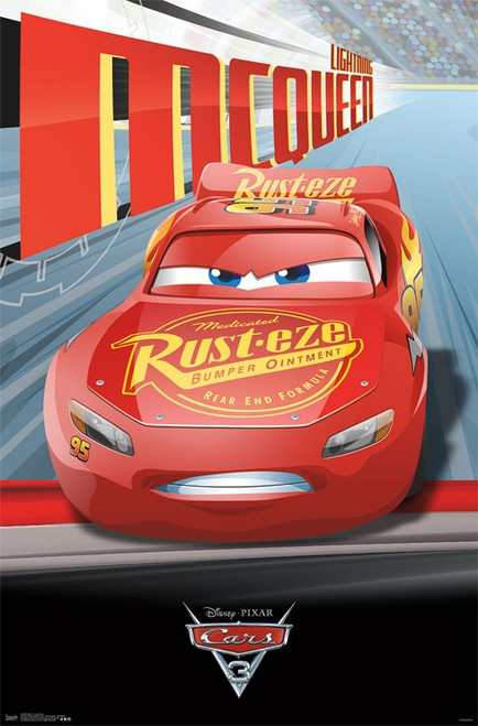 Cars 3 - Lightning Poster Print - Item # VARTIARP15093