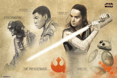 The Last Jedi - Resistance Poster Print - Item # VARTIARP15542