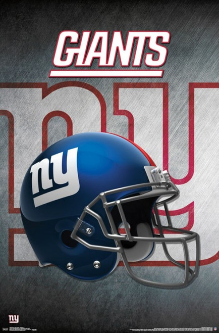 New York Giants - Helmet 16 Poster Print - Item # VARTIARP14993