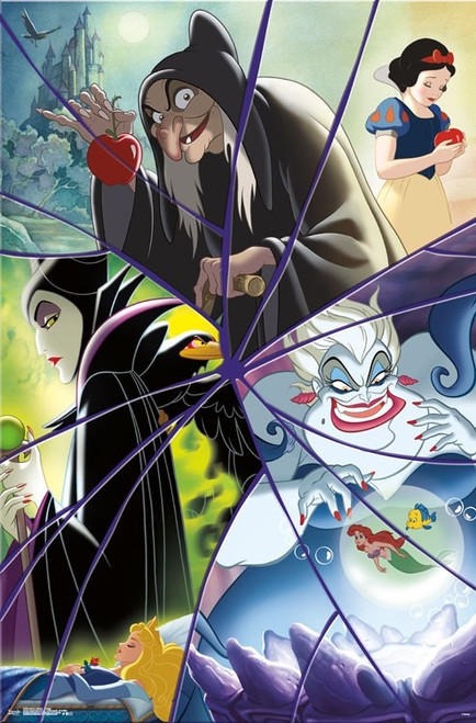 Disney Villains - Collage Poster Print - Item # VARTIARP15486