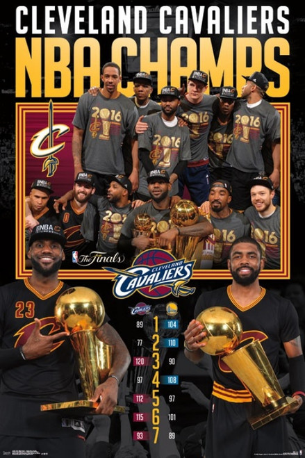 2016 NBA Finals - Celebration Poster Poster Print - Item # VARTIARP14569