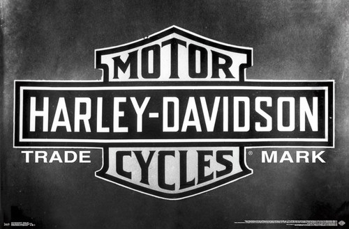 Harley-Davidson_ - Vintage Logo Poster Print - Item # VARTIARP15476