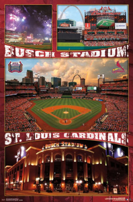 St. Louis Cardinals - Busch Stadium 16 Poster Print - Item # VARTIARP14615
