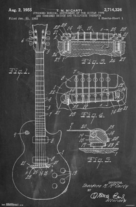 Guitar - Cole Borders Poster Poster Print - Item # VARTIARP14560