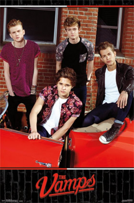 The Vamps - Car Poster Print - Item # VARTIARP13647