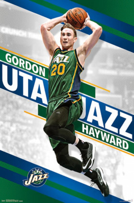 Utah Jazz - Gordon Hayward 15 Poster Print