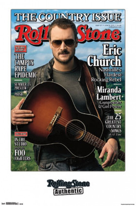 Rolling Stone - Eric Church 14 Poster Print - Item # VARTIARP13634