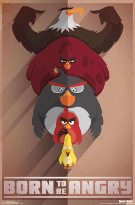 Angry Birds - Born Angry Poster Poster Print - Item # VARTIARP14447