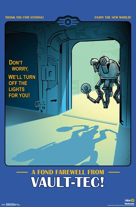 Fallout 76 - Fond Farewell Poster Print - Item # VARTIARP17296