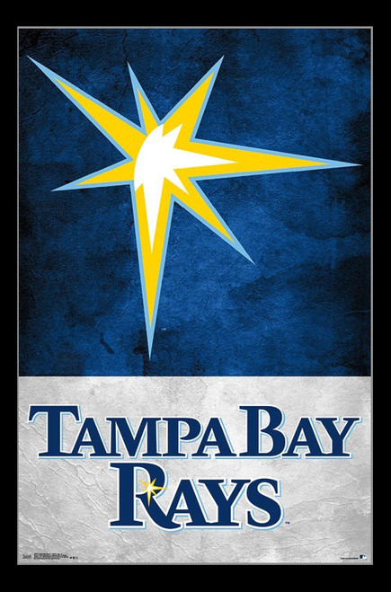 Tampa Bay Rays_ - Burst Logo 18 Poster Print - Item # VARTIARP16600