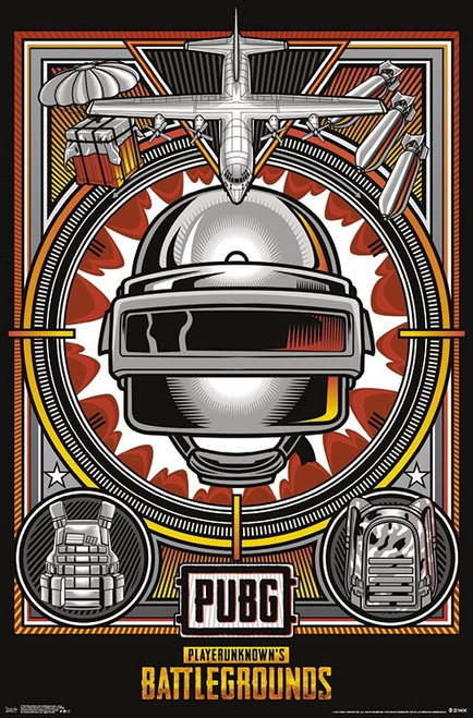 PlayerUnknown's Battlegrounds - Drop Poster Print - Item # VARTIARP17196