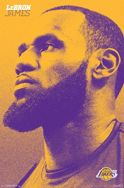 Los Angeles Lakers - Lebron James Poster Print