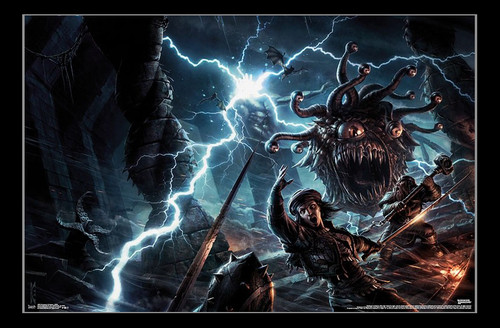 Dungeons and Dragons - Dragon Grid Poster Print - Item