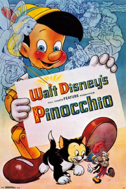 Pinocchio - One Sheet Poster Print