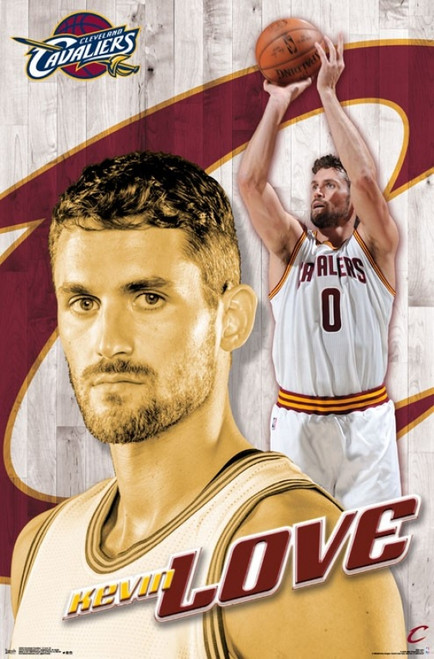 Cleveland Cavaliers - Kevin Love 16 Poster Print - Item # VARTIARP15340