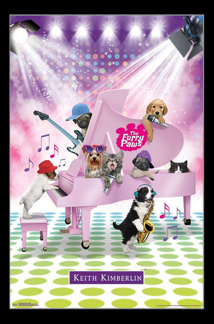 Puppies And Kittens - Band Poster Print