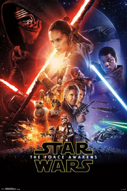 Star Wars The Force Awakens - One Sheet Poster Print - Item # VARTIARP14353