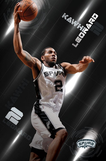 San Antonio Spurs - Kawhi Leonard 16 Poster Print - Item # VARTIARP15321