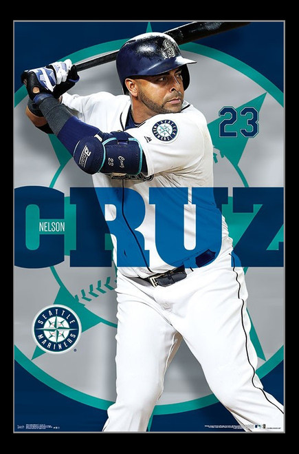 Seattle Mariners_ - Nelson Cruz Poster Print - Item # VARTIARP16516