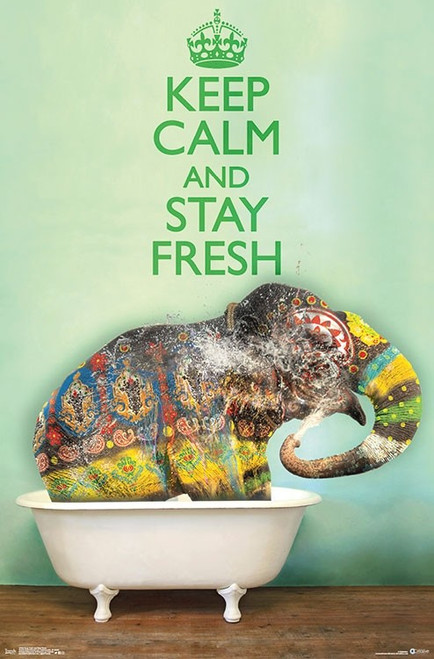 Keep Calm and Stay Fresh Poster Print - Item # VARTIARP17056