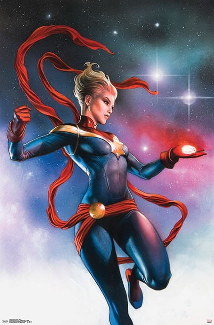 Captain Marvel - Stars Poster Print - Item # VARTIARP17050