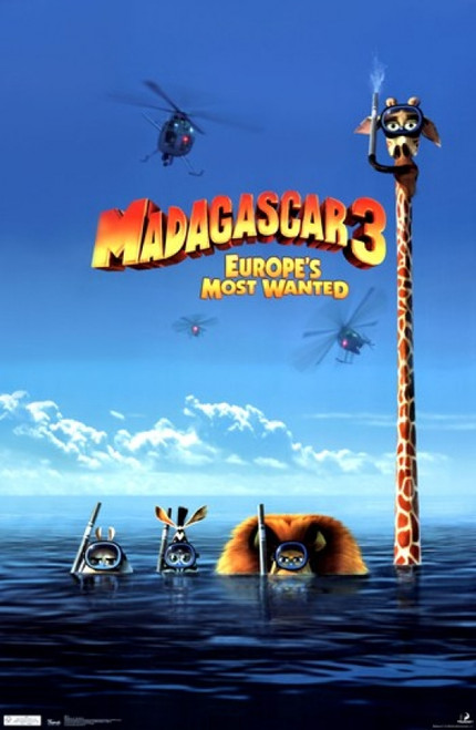 Madagascar 3 - One Sheet Poster Poster Print - Item # VARTIARP5310
