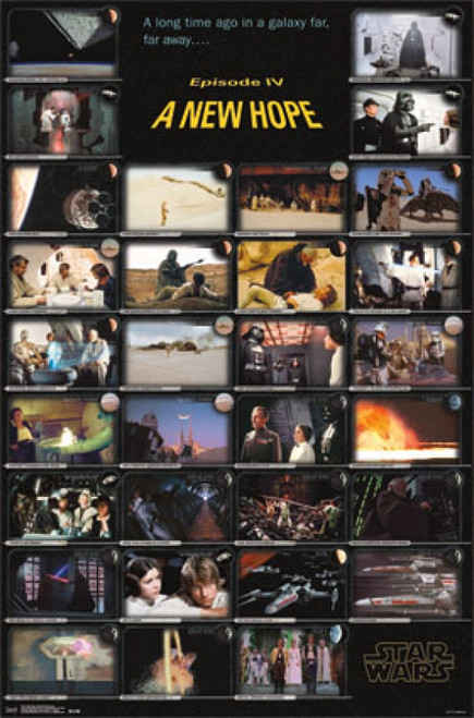 Star Wars - Episode IV Frames Poster Poster Print - Item # VARTIARP13121
