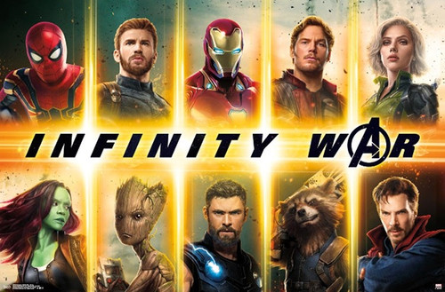 Avengers Infinity War - Group Poster Print (34 x 22) - Item # TIARP15240