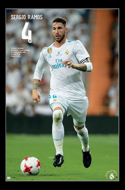 Real Madrid - Sergio Ramos Poster Print - Item # VARTIARP16435