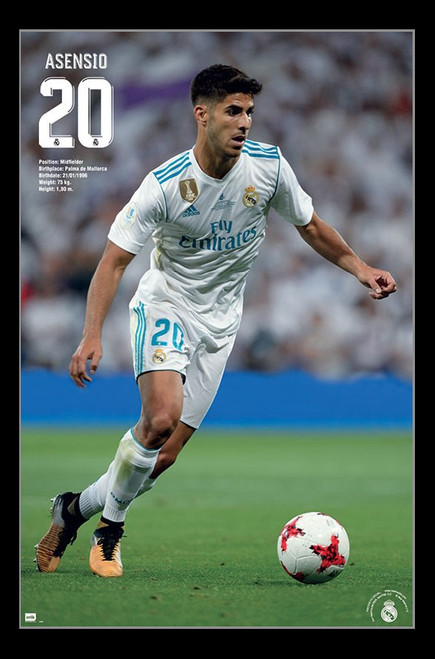Real Madrid - Marco Asensio Poster Print - Item # VARTIARP16428