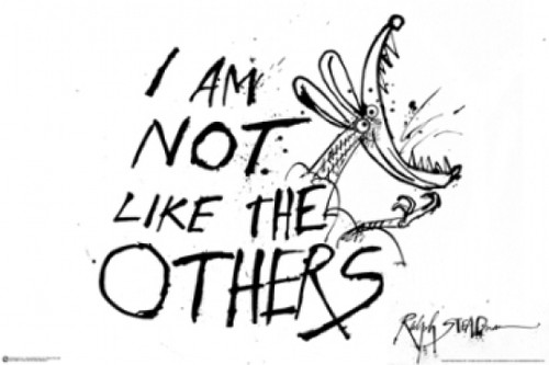 Ralph Steadman I'M Not Like The Others Poster Print