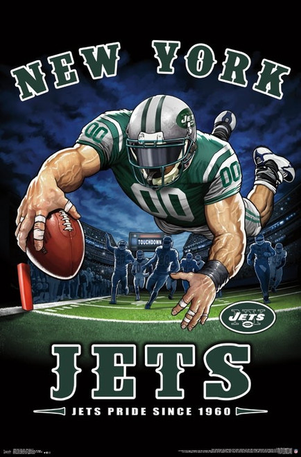 New York Jets - End Zone Poster Print - Item # VARTIARP15992