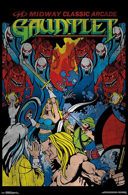Gauntlet - Cabinet Poster Print - Item # VARTIARP16960