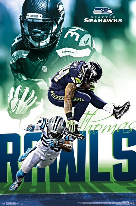 Seattle Seahawks - Thomas Rawls Poster Print - Item # VARTIARP15835