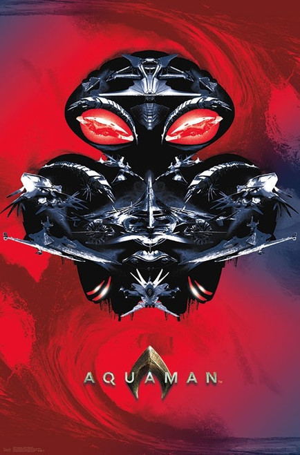 Aquaman - Manta Silhouette Poster Print - Item # VARTIARP15964