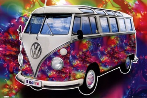 VW Californian Camper - Love Poster Print - Item # VARTIARP0434