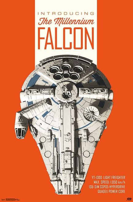 Han Solo - Millennium Falcon Poster Print - Item # VARTIARP16337