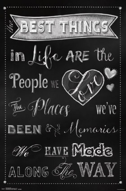 The Best Things in Life Poster Poster Print - Item # VARTIARP13851