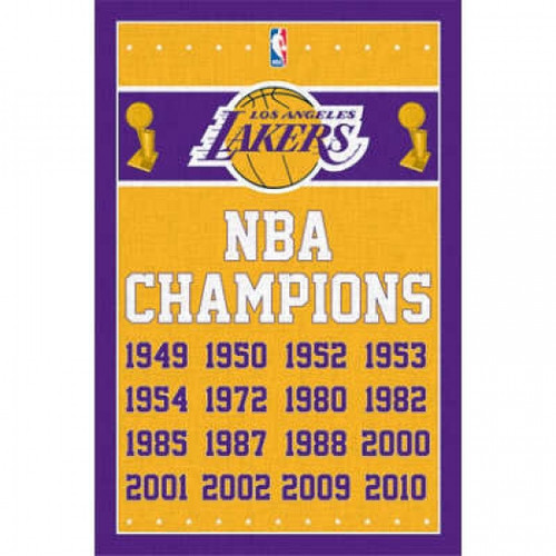 Los Angeles Lakers Champs Poster Poster Print - Item # VARSCO6725