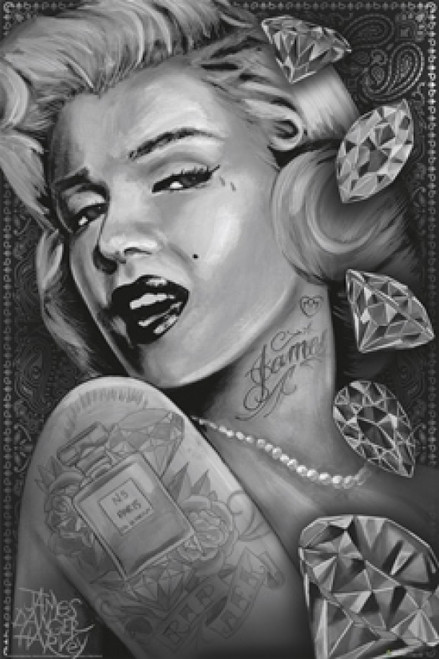James Danger Harvey Marilyn Diamonds Poster Poster Print - Item # VARSCO3253