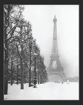 Paris In Snow Poster Print - Item # VARSCORPS203