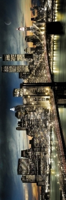 New York City Nightime Moon Poster Poster Print - Item # VARSCODP3201