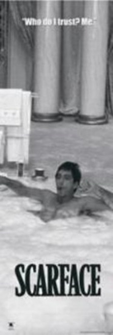 Scarface - Tub B&W Poster Poster Print - Item # VARSCODP319
