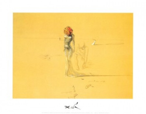 Female Figure with Head of Flowers, c.1937 - Salvador Dali Poster Poster Print - Item # VARPYRPD936