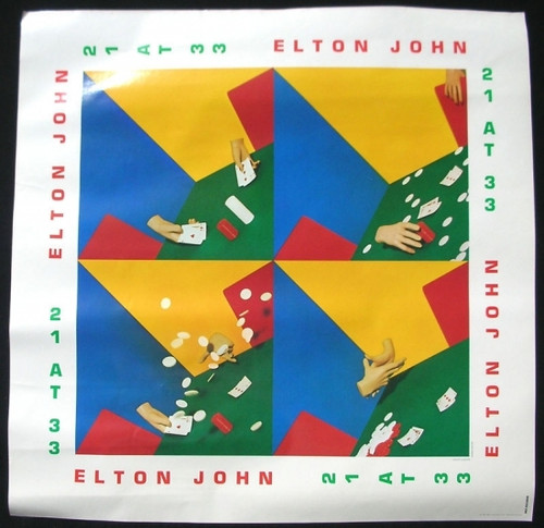 Elton John 21 at 33 Poster - Item # RAR99914493