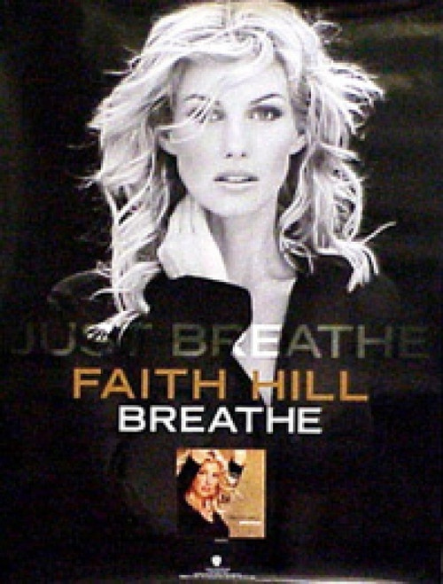 Faith Hill Breathe Version 4 Poster - Item # RAR99914511