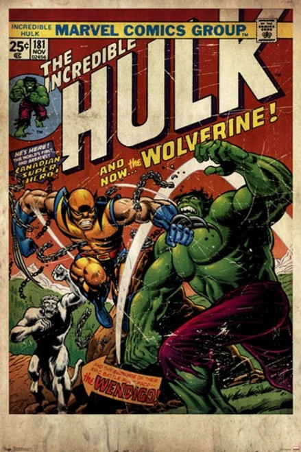 The Hulk & Wolverine Poster Poster Print - Item # VARPYR5925
