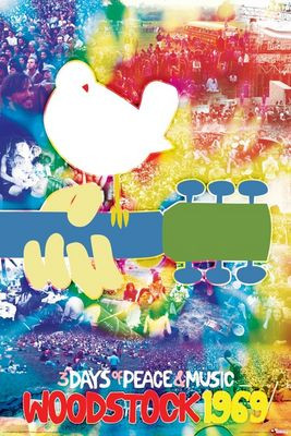 Woodstock - Tye Dye Poster Poster Print - Item # VARPYR241153