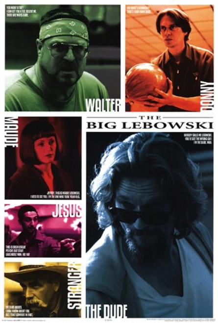 Big Lebowski - Grid Poster Print (24 x 36) - Item # PYR241046