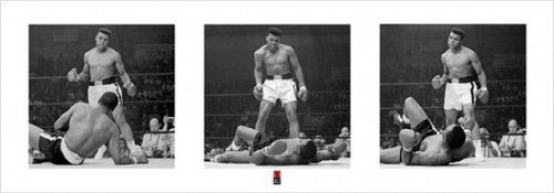 Muhammad Ali vs. Sonny Liston - Triptych Poster Poster Print - Item # VARPYRPPR67042